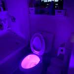 image for My dad installed an LED light in the toilet, so now it’s more looks like a portal