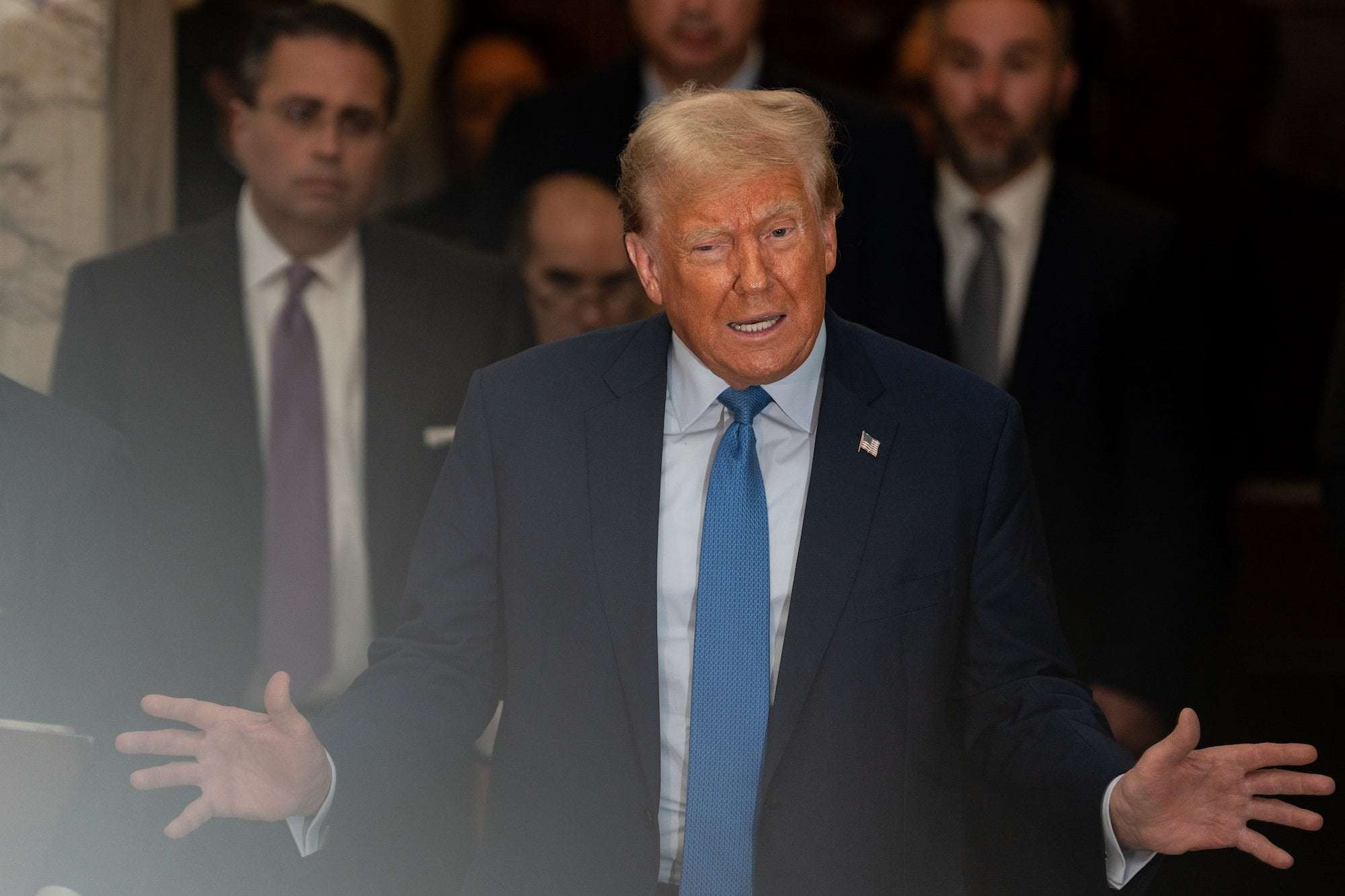 image for Trump’s Gag Orders Reinstated by Appeals Court in New York Civil Fraud Case