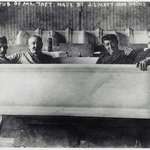 image for William Howard Taft's White House bathtub, 1909
