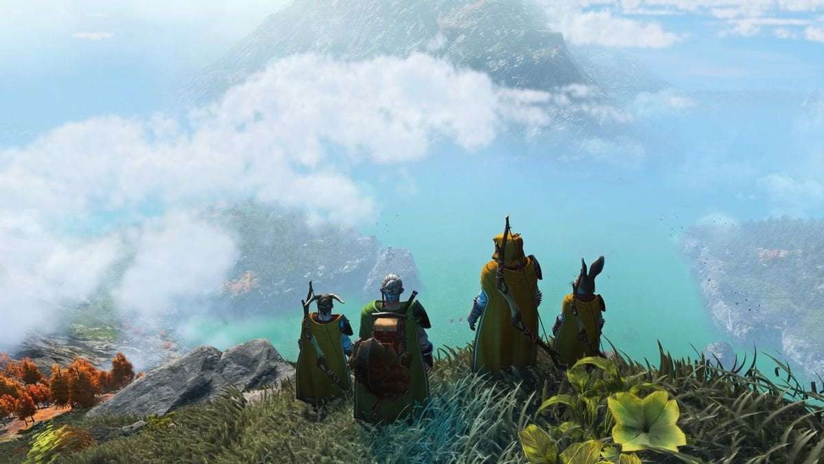 image for No Man's Sky lead says Light No Fire will let you climb mountains that are "miles high, taller than Everest"