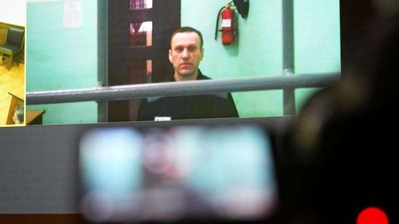 image for Alexey Navalny, Russian opposition leader, missing from prison, says his team