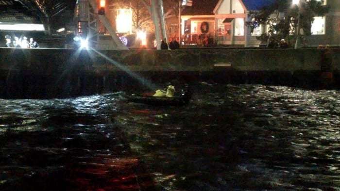 image for Dog rescued from 8-foot waves, freezing temperatures after jumping into Lake Superior