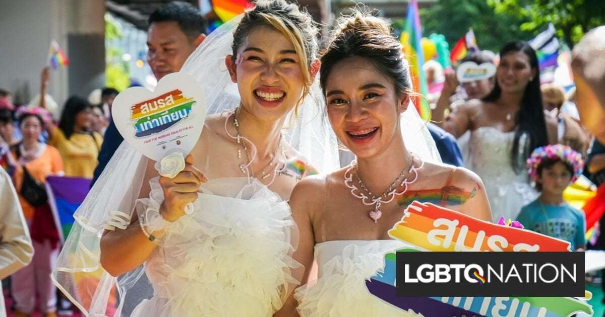 image for Thailand to legalize same-sex marriage