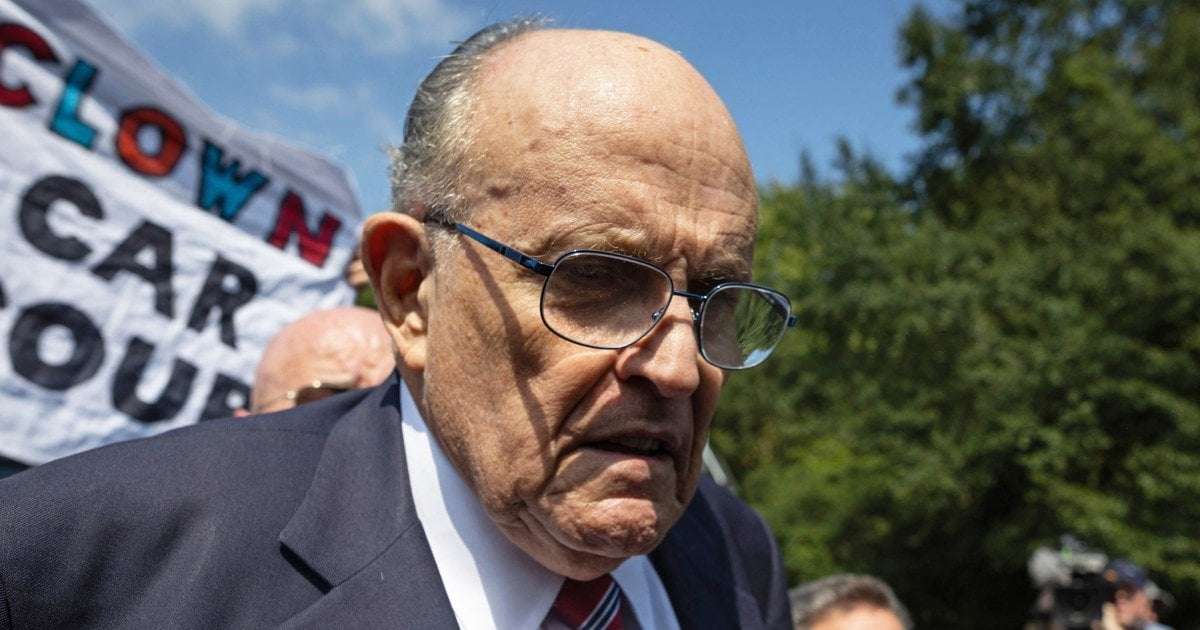 image for Rudy Giuliani hit with $148M verdict for defaming two Georgia election workers