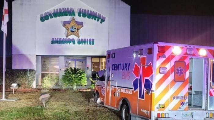 image for Florida man arrested after driving stolen ambulance to sheriff’s office