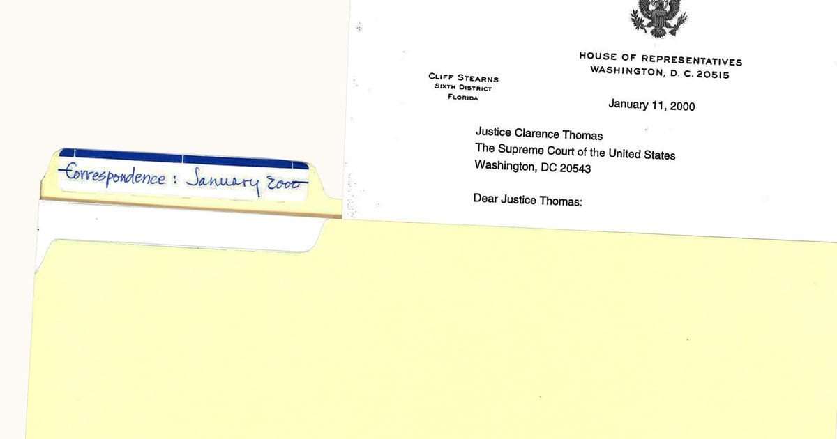 image for Clarence Thomas’ Money Complaints Sparked Resignation Fears — ProPublica