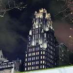 image for Picture I took last night of the American Radiator Building in NYC