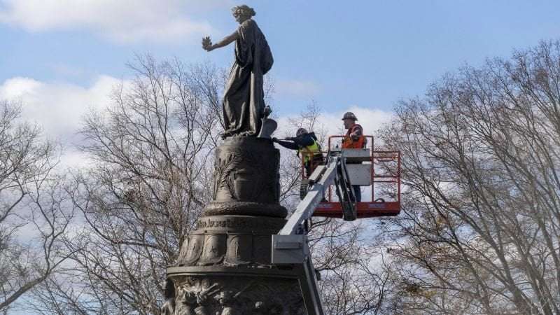 image for Removal of Arlington Cemetery Confederate statue may proceed, federal judge rules