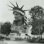 image for The head of Statue of Liberty in Paris before being gifted to the U.S.