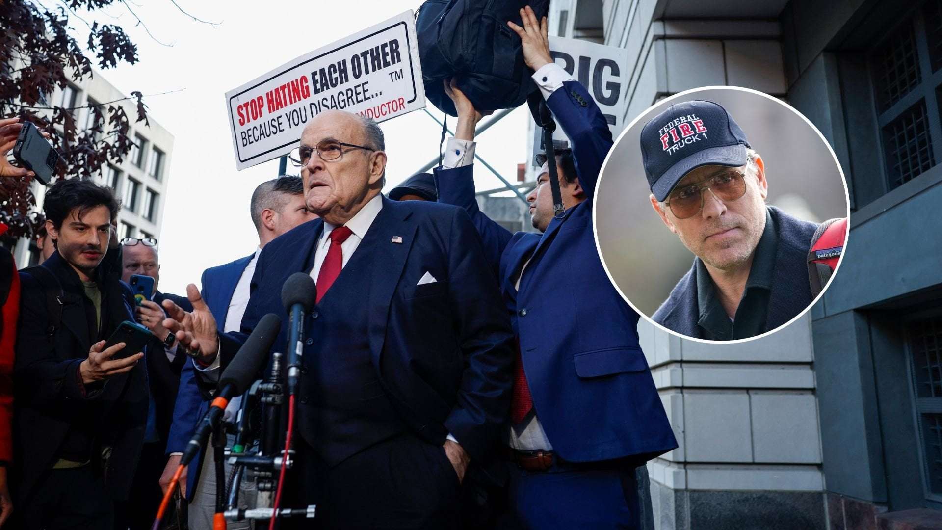 image for Rudy Giuliani Owes Hunter Biden Money, Bankruptcy Filing Reveals