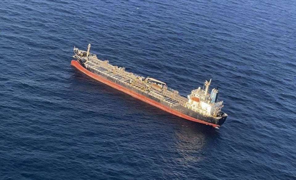 image for Japan-owned tanker attacked by drone fired from Iran in Indian Ocean