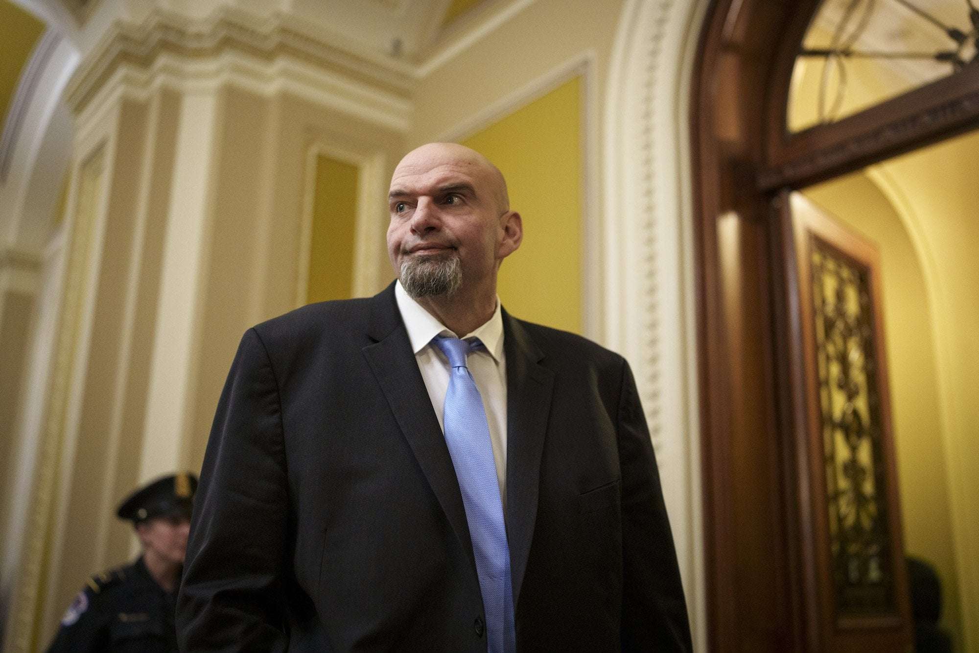 image for Fetterman Tells James Carville to ‘Shut the F— Up’ Over Biden 2024 Concerns