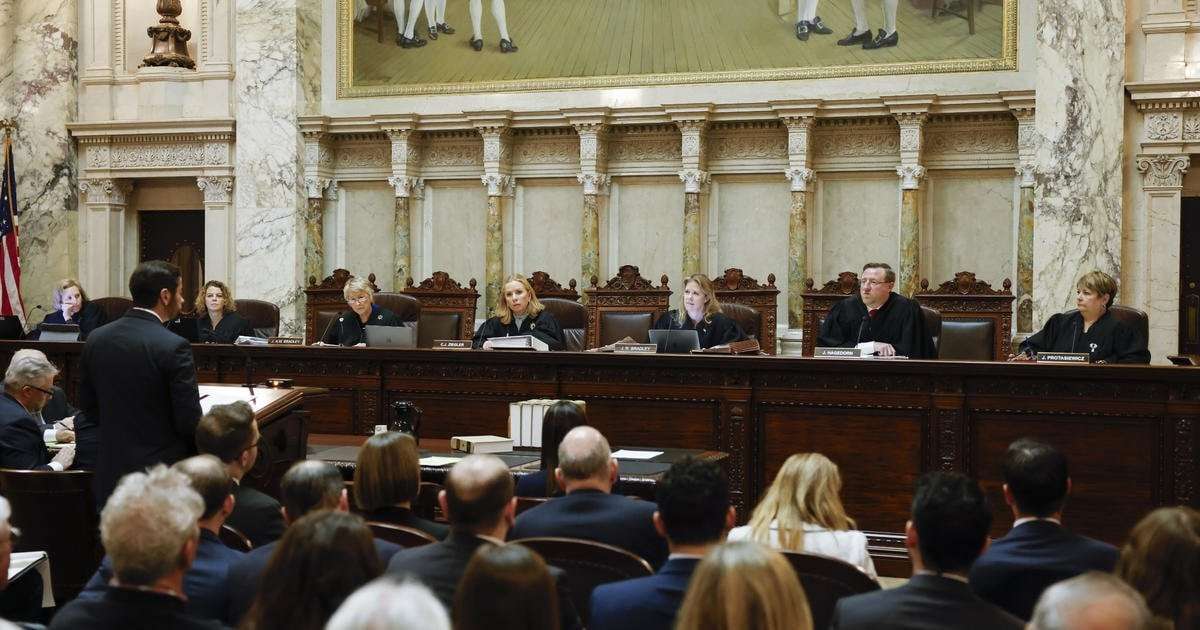 image for The Wisconsin Supreme Court has thrown out the GOP-drawn district maps. That could be a huge change for the purple state