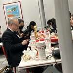 image for Paul Giamatti with his Golden Globe at In-N-Out.