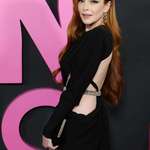 image for Lindsay Lohan at the premiere of the new Mean Girls movie tonight