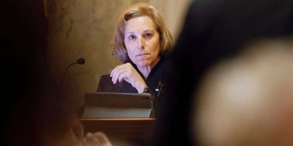 image for A Wisconsin Supreme Court justice says 'we're going to lose this battle' for democracy to 'a bunch of insurrectionists' if public officials don't speak out about the threats they've received
