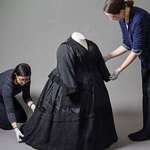 image for A dress worn by Queen Victoria in her later years.