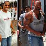 image for The Rock in his physical prime vs. in his 50s claiming to be natural