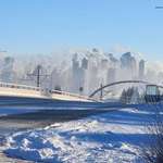 image for Calgary, Alberta this morning when it was -30 degrees