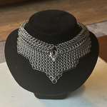 image for A chainmail necklace I just finished making