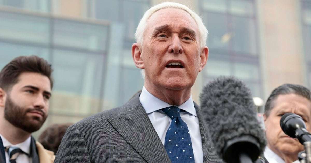 image for Police Don’t Appear to Think Roger Stone’s Assassination Threats Were Just a Joke