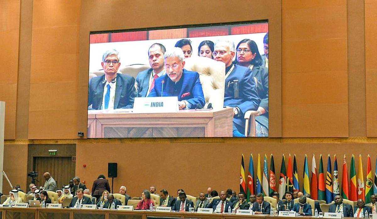 image for At NAM summit, Jaishankar pitches for two-state solution for Gaza crisis