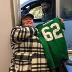 image for Jason Kelce dropped off an Eagles jersey to one of his favorite McDonald’s worker