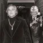 image for Photographer Ron Galella would wear a football helmet around Marlon Brando.