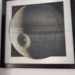 image for Wife hung up my picture of Death Star upside down.