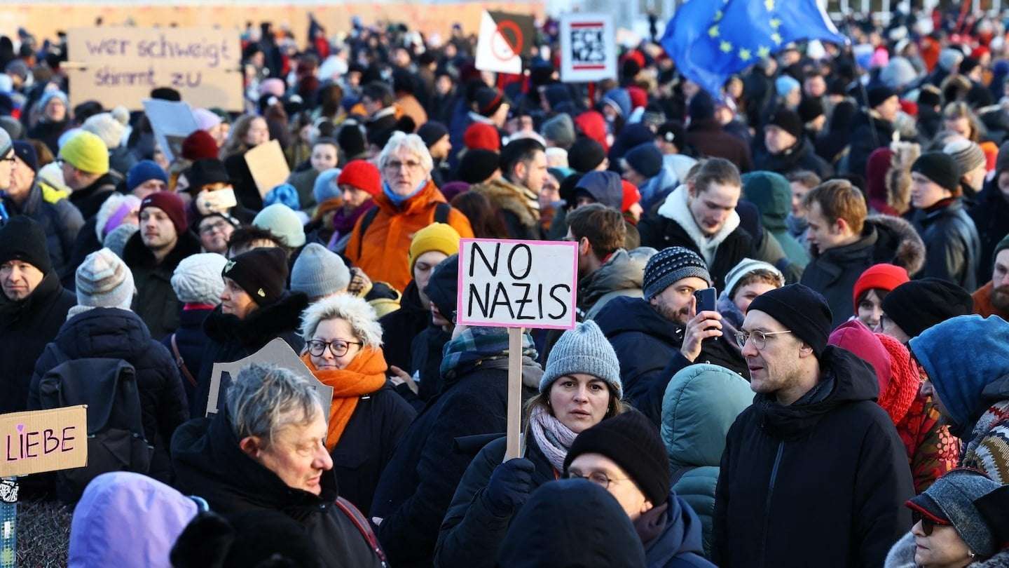 image for Over 1 million rally in Germany against rising power of far-right party