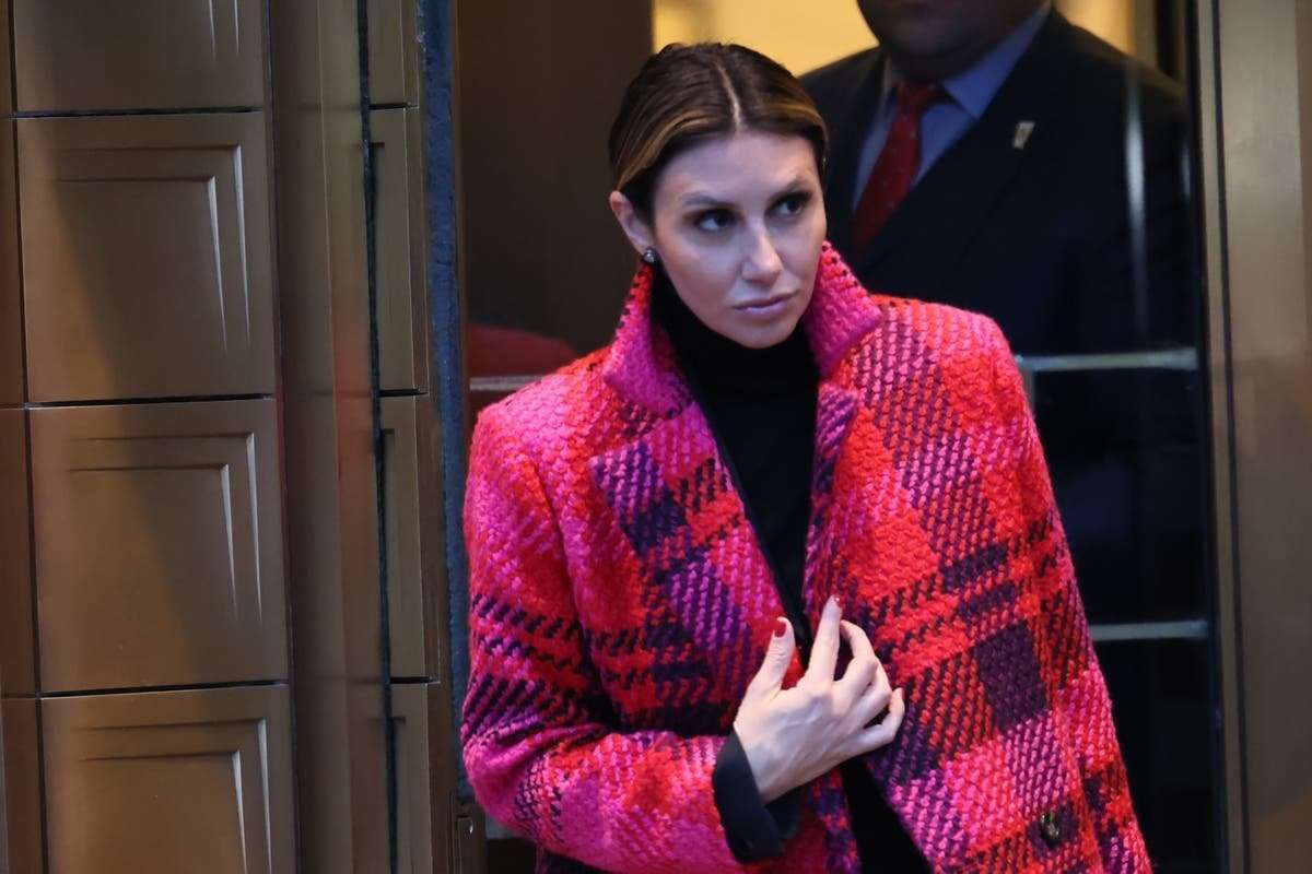 image for Trump lawyer Alina Habba seen at New Hampshire victory party after saying she was exposed to Covid