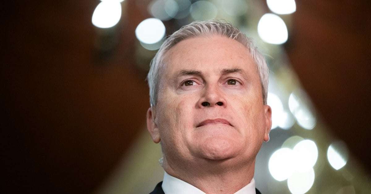 image for New Transcript Blows Up James Comer’s Entire Hunter Biden Argument