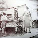 image for Earliest known photo of Doner Kebab, from 1855 in the Ottoman Empire