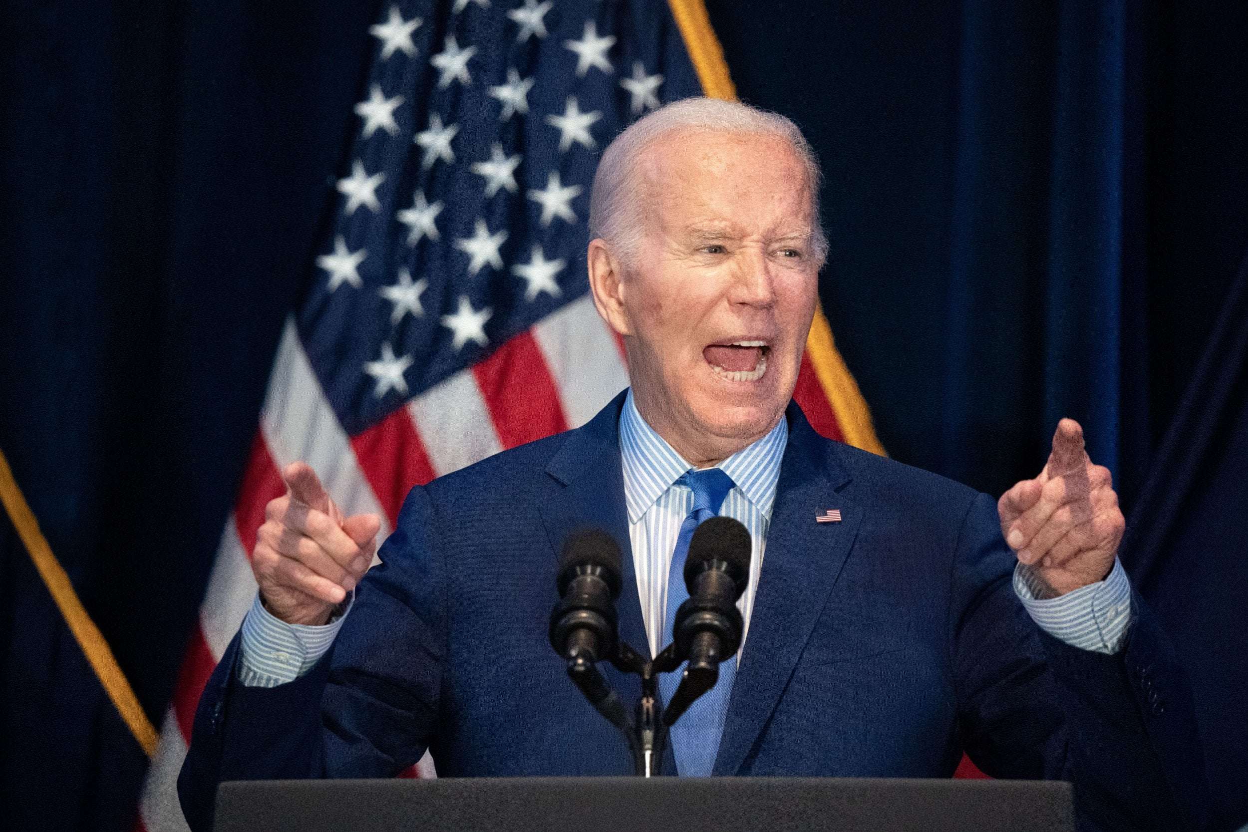 image for Joe Biden Speech Blasts 'Loser' Donald Trump on Economy