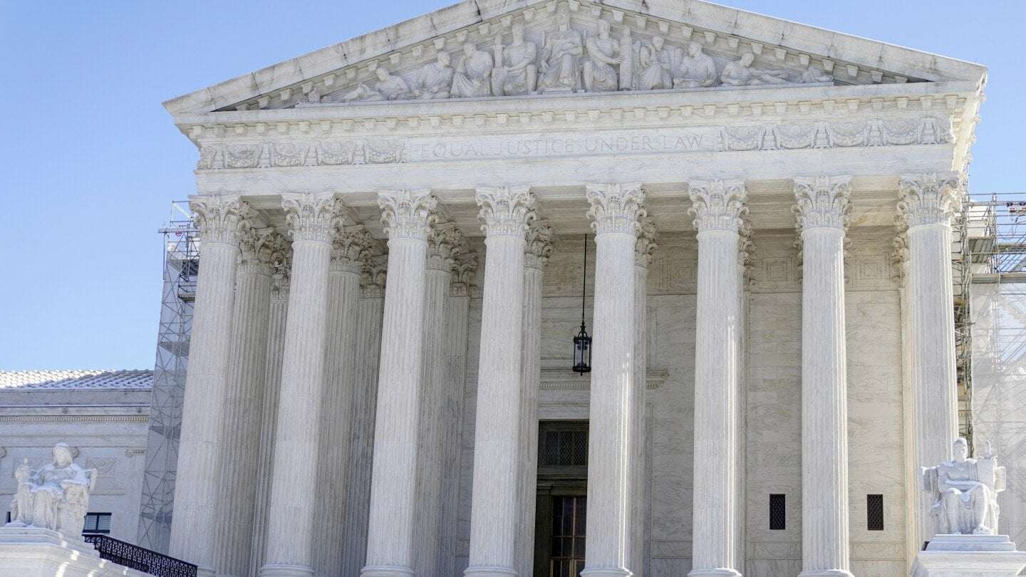 image for Supreme Court is urged to rule Trump is ineligible to be president again because of the Jan. 6 riot