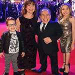 image for Warwick Davis and his family