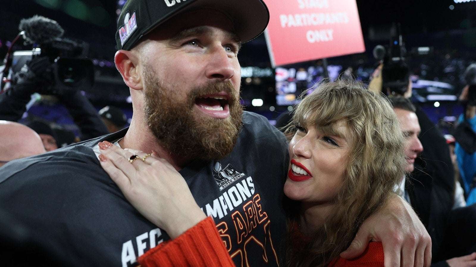 image for Right-Wingers Say Super Bowl Is Rigged So Taylor Swift Can Endorse Biden