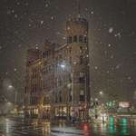 image for Snowy night in Detroit