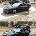 image for Same car/person taken exactly 10 years apart 4-28-2013 4-28-2023