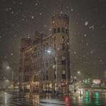 image for Snowy night in Detroit