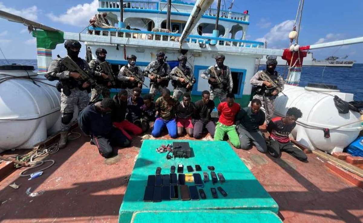 image for Indian navy rescues 19 Pakistan nationals from Somali pirates