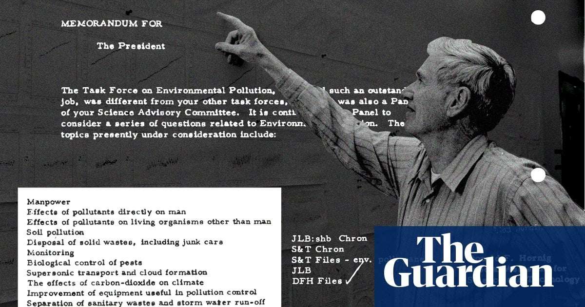 image for ‘Smoking gun proof’: fossil fuel industry knew of climate danger as early as 1954, documents show