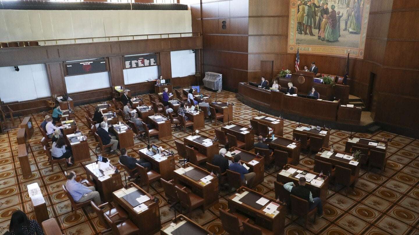 image for Oregon high court says 10 GOP state senators who staged long walkout can’t run for reelection