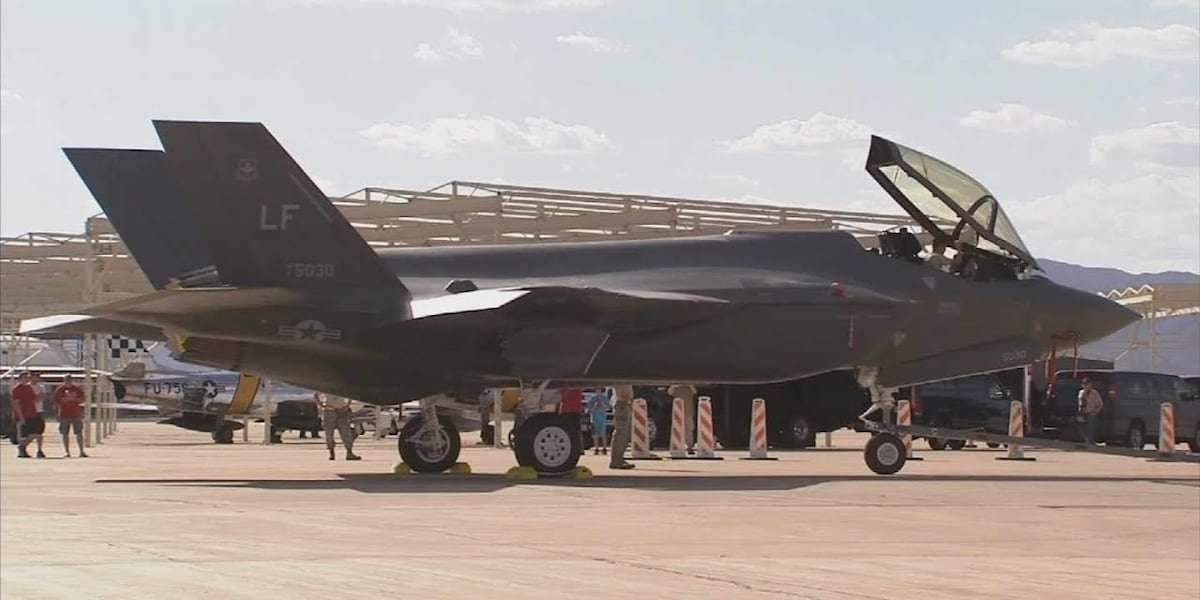 image for Flashlight damages $14 million F-35 fighter engine beyond repair at Luke AFB