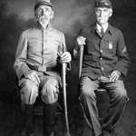 image for Two brothers from West Virginia who fought on opposite sides of the American Civil War,1910.