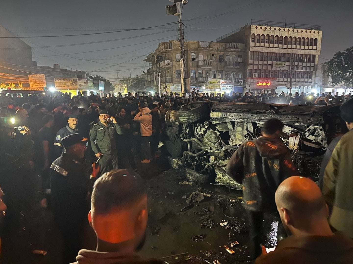image for U.S. strike in Baghdad kills key militia commander, officials say