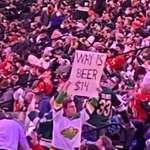 image for Minnesota Wild fan with a sign