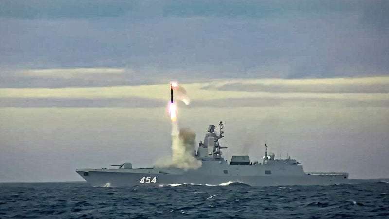 image for Russia used a Zircon hypersonic cruise missile for the first time in recent strike, Ukraine claims
