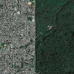 image for The border of the Brazilian city of Manaus and the Amazon Rainforest