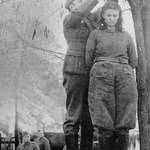 image for 17 year old Lepa Radic being hanged by nazis for being a yugoslavian Partisan